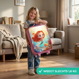 Zeemeermin - Vissen - Koraal Kinderkoffer - Roze klein -sfeer2_NL