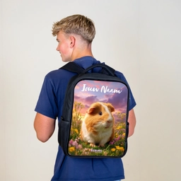 Cavia - Natuur - Dier Rugzak - Zwart middel -sfeer8