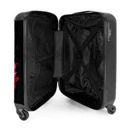 Formule 1 auto met graffiti NBS - Handbagage koffer - Unisex middel -binnenkant