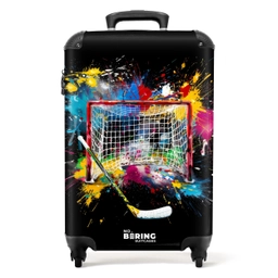 Hockey met verf NBS - Handbagage koffer - Unisex middel -productfoto_recht