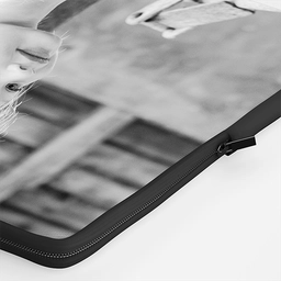 laptophoes met foto close up