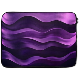 Golven - Abstract - Paars laptophoes neopreen klein -zkaufland3dotto