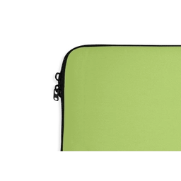 Grl pwr - Groen - Rood - 3D laptophoes neopreen klein -detail