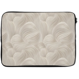 Lijnen - Waaier - Beige laptophoes neopreen klein 279 -zkaufland3dotto