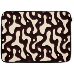 Organisch - Krachtig - Bruin laptophoes neopreen klein 279 -zkaufland3dotto