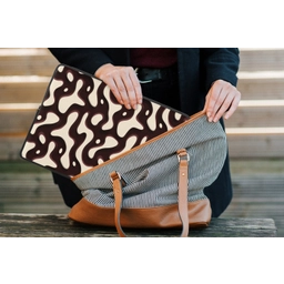 Organisch - Krachtig - Bruin laptophoes neopreen klein 279 -tas