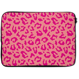 Panterprint - Roze - Dierenprint - Minimalistisch laptophoes neopreen klein -zkaufland3dotto