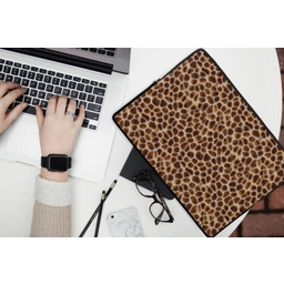 Schildpad - Patroon - Bruin laptophoes neopreen klein 279 -bureau