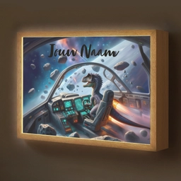 Dino - Ruimte - Jongens Light Box met batterij (Wandlamp kind) middel -z3d_website