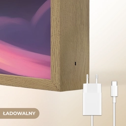 Ster - Gezichtje - Lichtgevend Light Box met batterij (Wandlamp kind) middel -USP_websiteoplaadbaarNL