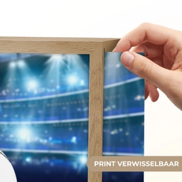 Voetbal - Stadion - Bal - Jongens Light Box met batterij (Wandlamp kind) middel -USP_websiteprintNL