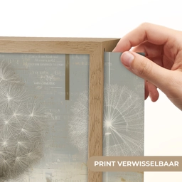 Pluis - Vrouw - Beige Light Box met batterij (Wandlamp) middel -USP_websiteprintNL
