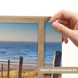 Strand - Zee - Nederland - Duinen - Zon Light Box met batterij (Wandlamp) middel -USP_websiteprintNL