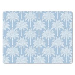 Palmboom - Modern - Blauw muismat rubber klein 262 -3d