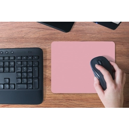 Roze - Kleuren - Interieur - Effen - Kleur muismat rubber klein 262 -toetsenbord