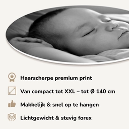 muurcirkel productspecificaties