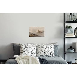Berglandschap - Mist  - Penseelstreken Muursticker klein -slaapkamer