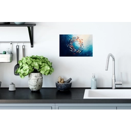 Zee - Vissen - Kleurrijk - Dynamisch Muursticker klein -keuken