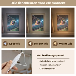 Goal - Voetbal - Vuur - Stadion Light Box met kabel klein -USP_lichtkleurNL