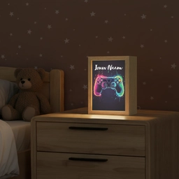Neon - Controller - Verfspatten - Game Light Box met kabel (Kinderlampje) klein -sfeer1_kind