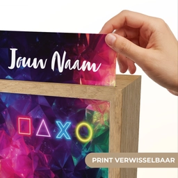 Symbolen - Game - Kleurrijk Light Box met kabel (Kinderlampje) klein -USP_websiteprintNL