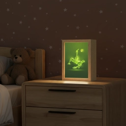 Voetbal - Groen - Omhaal Light Box met kabel klein -sfeer1_kind