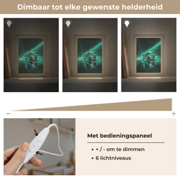 Vrachtwagen - Snelheid - Groen - Neon Light Box met kabel klein -USP_dimbaarNL