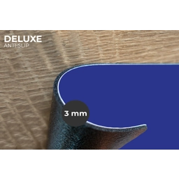 Blauw - Effen kleur - Donkerblauw Placemat vinyl groot 368 -closeup