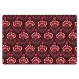 Bloemen - Waaier - Paars Placemat vinyl groot 368 -zzsfeer1_Kitchenyeah-website