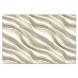Diagonaal - Golven - Crème Placemat vinyl groot 368 -zzsfeer1_Kitchenyeah-website