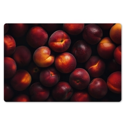 Fruit - Close up - Nectarines Placemat vinyl groot -zzsfeer1_Kitchenyeah-website