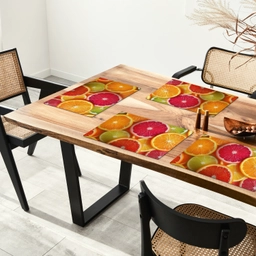 Fruit - Kleurrijk - Close up Placemat vinyl groot -zzsfeer4_Kitchenyeah-website