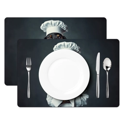 Hond - Garde - Kok Placemat vinyl groot -zzsfeer2_Kitchenyeah-website