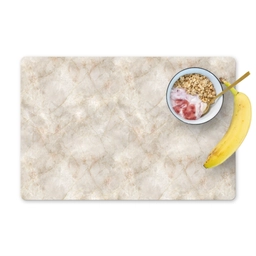 Lichtbeige - Goudbruine Nerven - Marmer Placemat vinyl groot 368 -zzzproduct_Kitchenyeah-website
