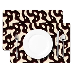 Organisch - Krachtig - Bruin Placemat vinyl groot 368 -zzsfeer2_Kitchenyeah-website