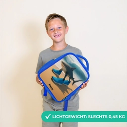 Tralalero tralala Kinderrugzak - Blauw middel -sfeer1_NL