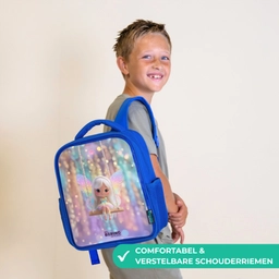 Fee - Elf - Regenboog Kinderrugzak - Blauw middel -sfeer3_NL