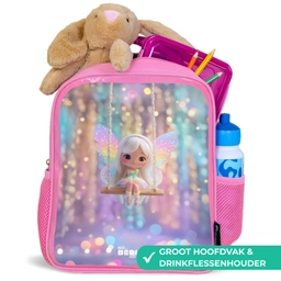 Fee - Elf - Regenboog Kinderrugzak - Roze middel -inhoud_NL