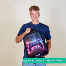 Game - Controller - Neon Rugzak - Zwart middel -sfeer7_NL
