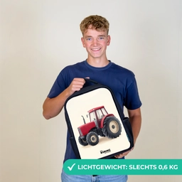 Tractor - Getekend - Rood Rugzak - Zwart middel -sfeer7_NL