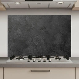 Beton - Structuur - Industrieel - Zwart - Grijs keuken achterwand spatscherm klein -3d_website