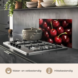 Rood - Fruit - Kersen keuken achterwand spatscherm klein -usp_NL