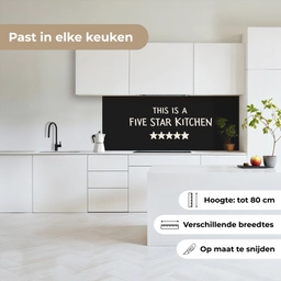 This is a five star kitchen keuken achterwand 2 middel -sfeer4_NL