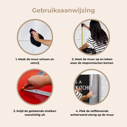 This is a five star kitchen keuken achterwand 2 middel -gebruiksaanwijzing_NL