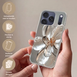 Bloem - Glazen - Doorzichtig Telefoonhoesje iPhone 17 Pro klein -sfeer3_NL