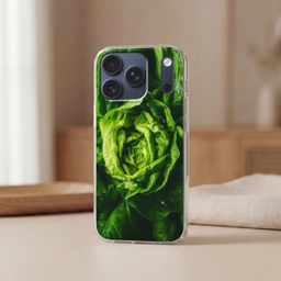 Groente - Sla - Groen Telefoonhoesje iPhone 17 Pro klein -sfeer2
