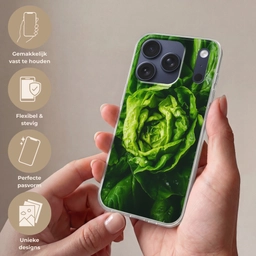 Groente - Sla - Groen Telefoonhoesje iPhone 17 Pro klein -sfeer3_NL