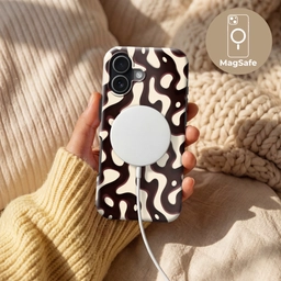 Organisch - Krachtig - Bruin Toughcase MagSafe Apple iPhone 17 klein 1017 -USP_MagsafeV