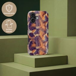 Slang - Schubben - Kleurrijk Toughcase MagSafe Apple iPhone 17 klein 1017 -USP_PrintM_NL