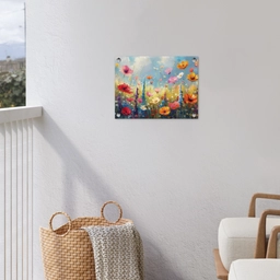 Bloemen - Natuur - Botanisch - Kunst tuinposter los doek klein -sfeer8